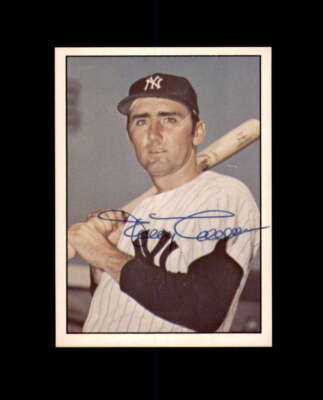 Billy Cowan Signed 1978 TCMA The 60s  New York Yankees Autograph