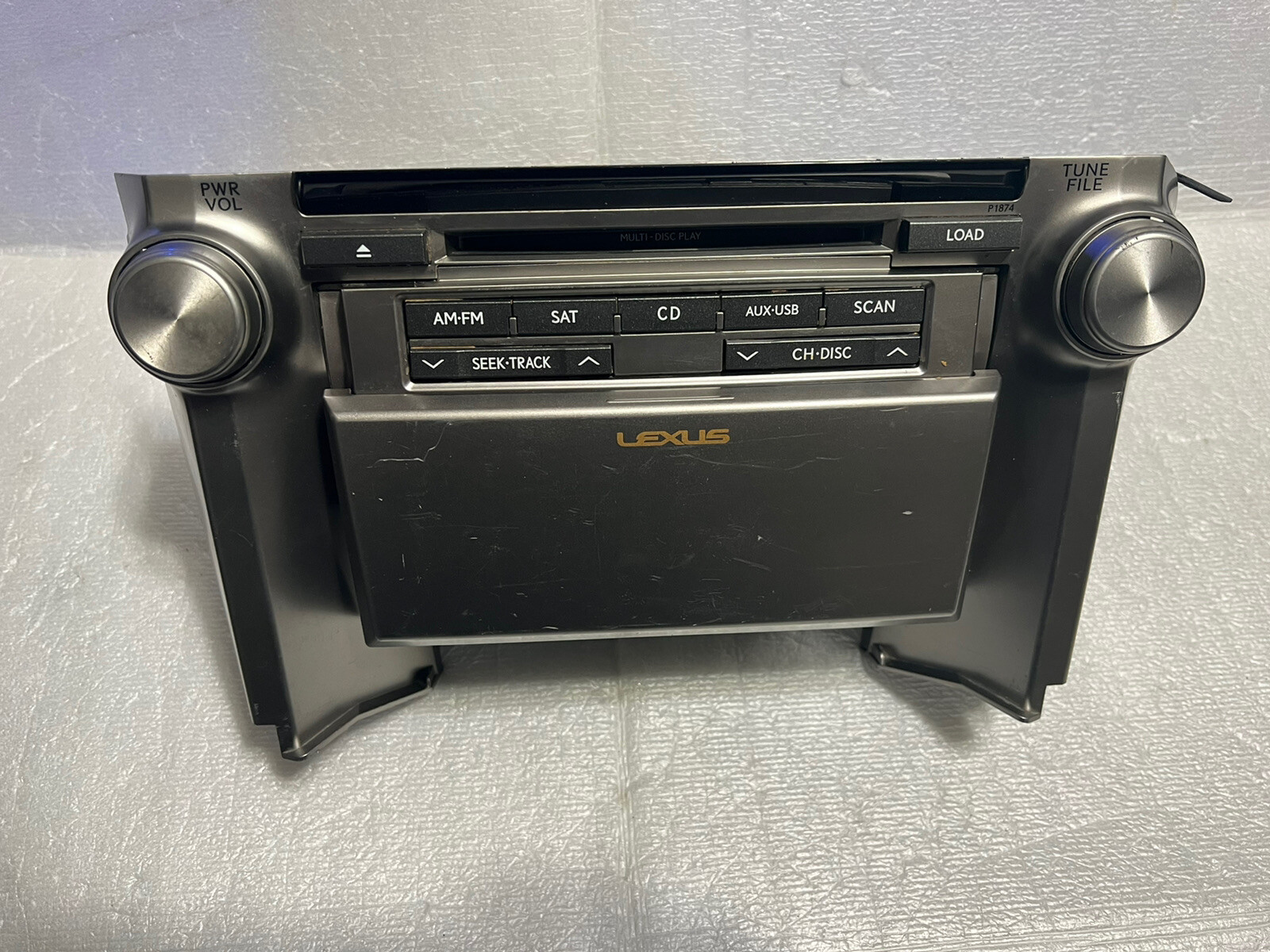 LEXUS GX460 RADIO STEREO CD CHANGER HARD DRIVE HDD 2010-2013 MAP 86120 ...