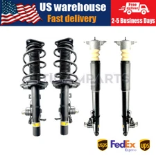 Full Set Front Rear Shock Struts Assembly Fit Lincoln MKC 2015-2019 w/ Electric