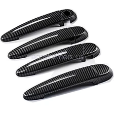 Carbon Fiber Exterior Door Handle Cover Fits BMW E87 E90 E91 E92 E93 430i 320i