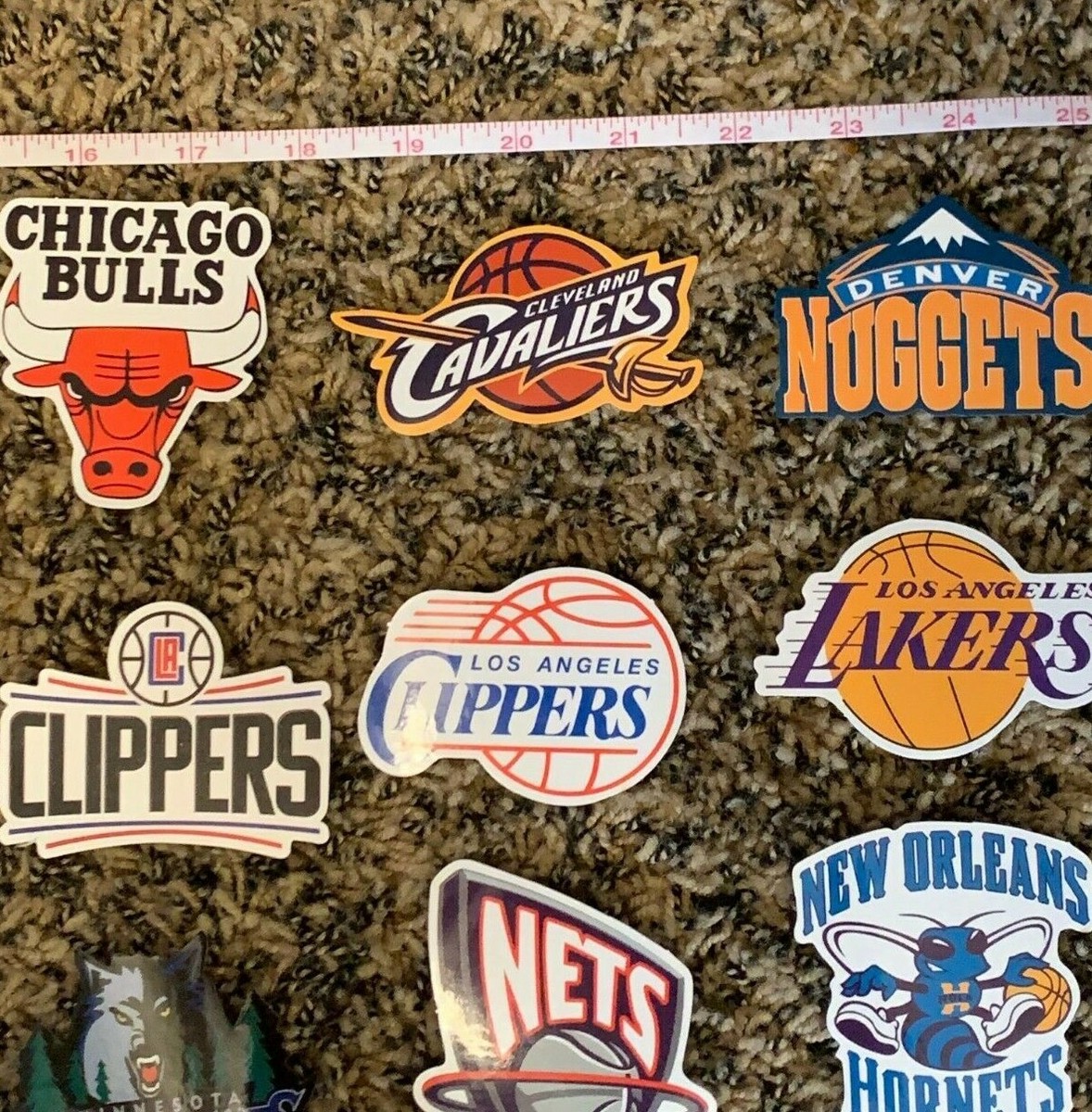 NBA Team Logo Stickers-- CHOOSE YOUR TEAM | eBay