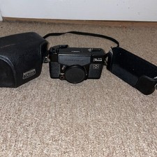 Yashica Auto Focus 38mm f/2.8 Black Point Shoot Film Camera with Case