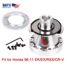 New Aluminum Steering Wheel Hub Adapter Kit Fit For Honda 96-11 Ekexrsxcr-v New Aluminum Steering Wheel Hub Adapter Kit Fit For Honda 96-11 Ekexrsxcr-v