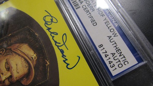 Bobby Doerr signed HOF Postcard PSA Encapsulated - Picture 2 of 3