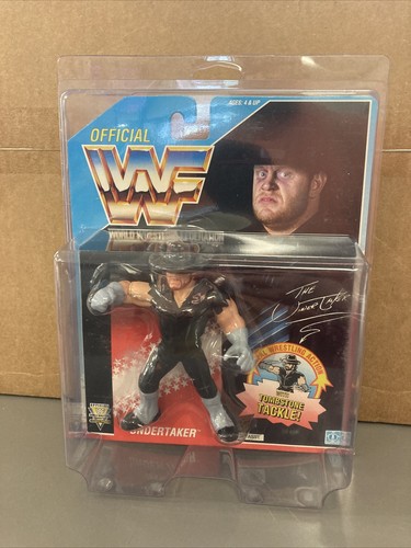 WWF The Undertaker MOC Hasbro Series 4 WWE Wrestli...