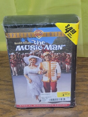 The Music Man VHS 1962 Warner Home Video New Sealed 1989 clamshell