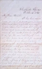 1861 Ballard's Bridge, N.C., Civil War content Confederate letter