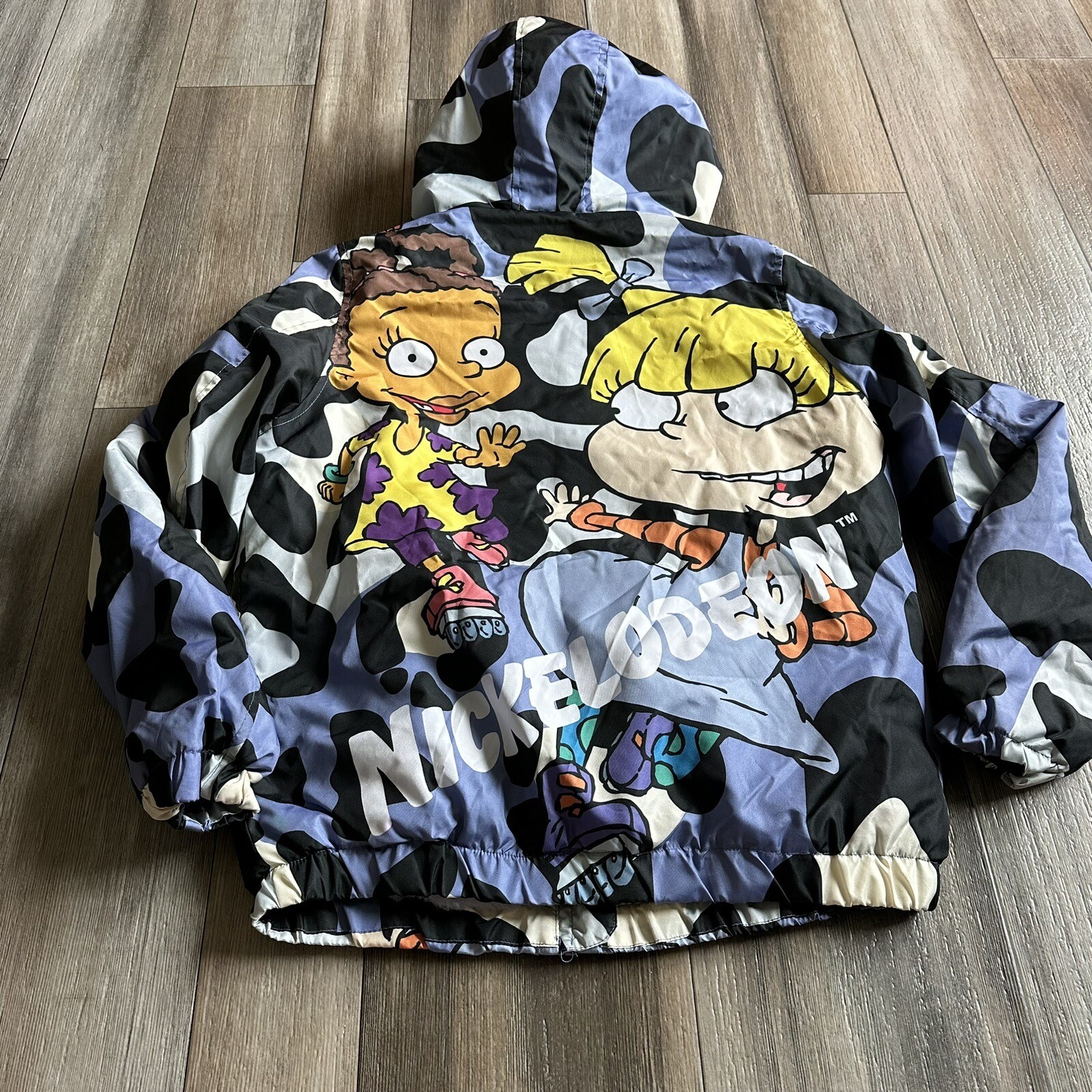 Nickelodeon Rugrats Members Only Adult Small AOP Sher… - Gem