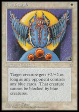 Magic the Gathering MTG Blue Scarab (9) Ice Age   LP