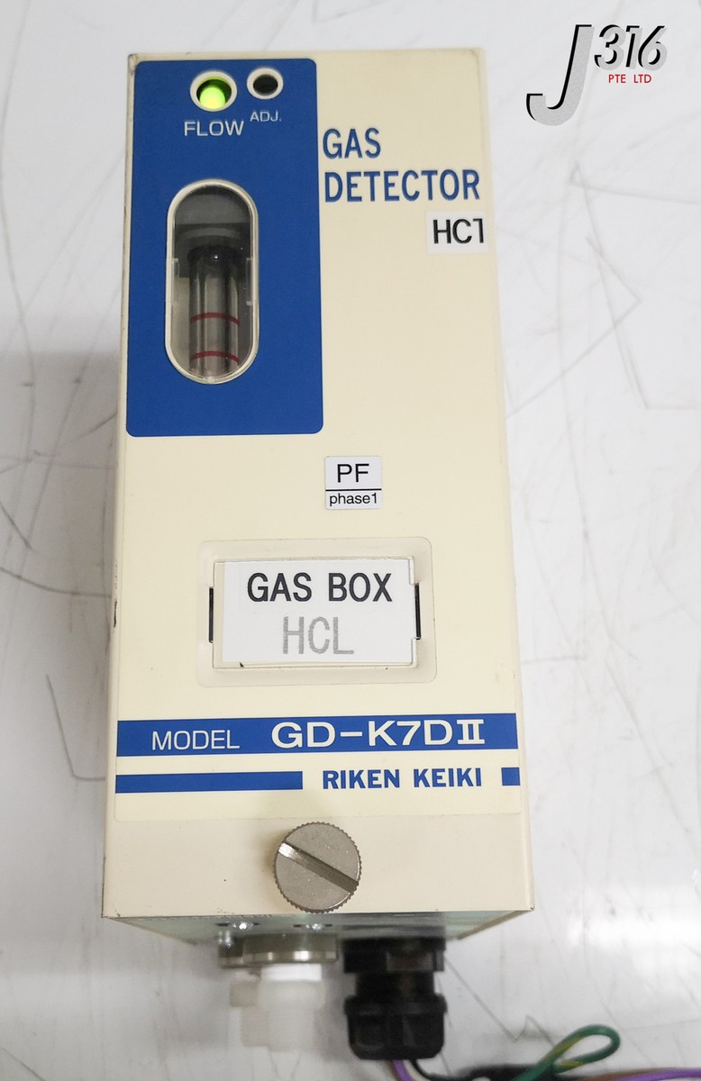 、 20456 RIKEN KEIKI GAS DETECTOR HC1, GAS BOX (HCL) GD-K7DII | eBay