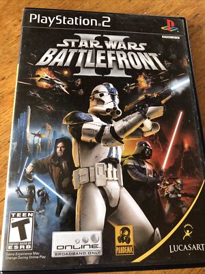 Star Wars Battlefront 2- (Playstation 2)- Case Only no Game