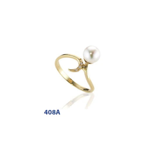 Anelli di lusso con perle in oro