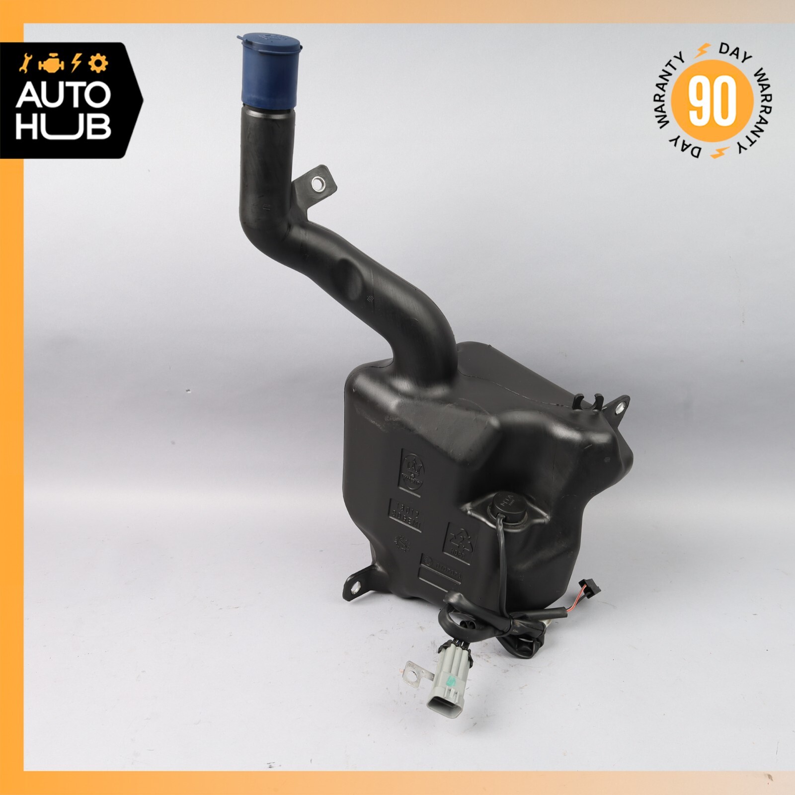 08-19 Maserati GranTurismo S M145 Headlight Windshield Washer Bottle Tank 61k