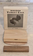 Rhodes Turkey Call Plus Matching Striker & Box