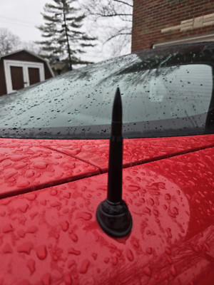 4.25 inch Black Antenna Mast Power Radio AM/FM for Chevrolet Camaro 1982-2002