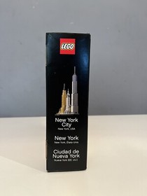 LEGO - Architecture New York City 21028-BOX ONLY - EMPTY BOX - NO LEGOS!