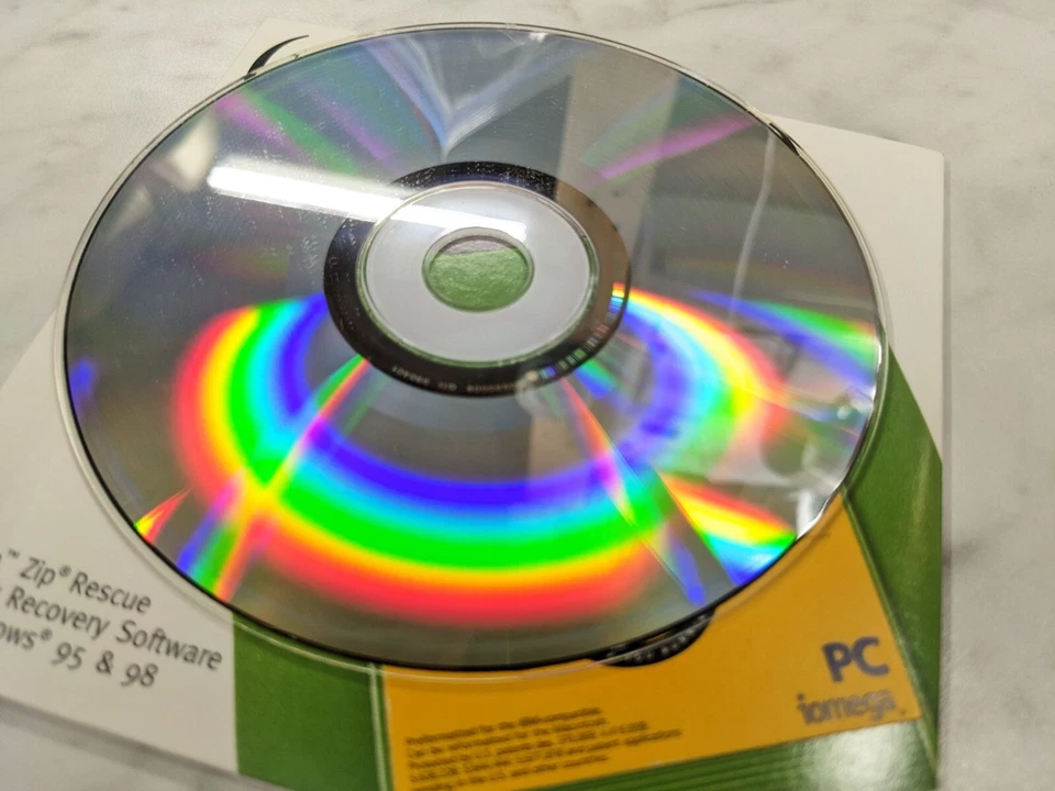 Iomega Zip Software CD-ROM Norton Rescue PC Windows 95 & 98 Recovery SYMANTEC - Image 4 of 4