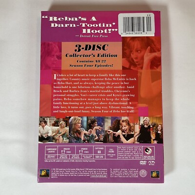 Reba - Season 4 - DVD - Very Good - Scarlett Pomers,Mitch Holleman
