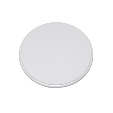 Door Stopper Wall Protector Bumper 5" Door Knob Guard Self Adhesive White