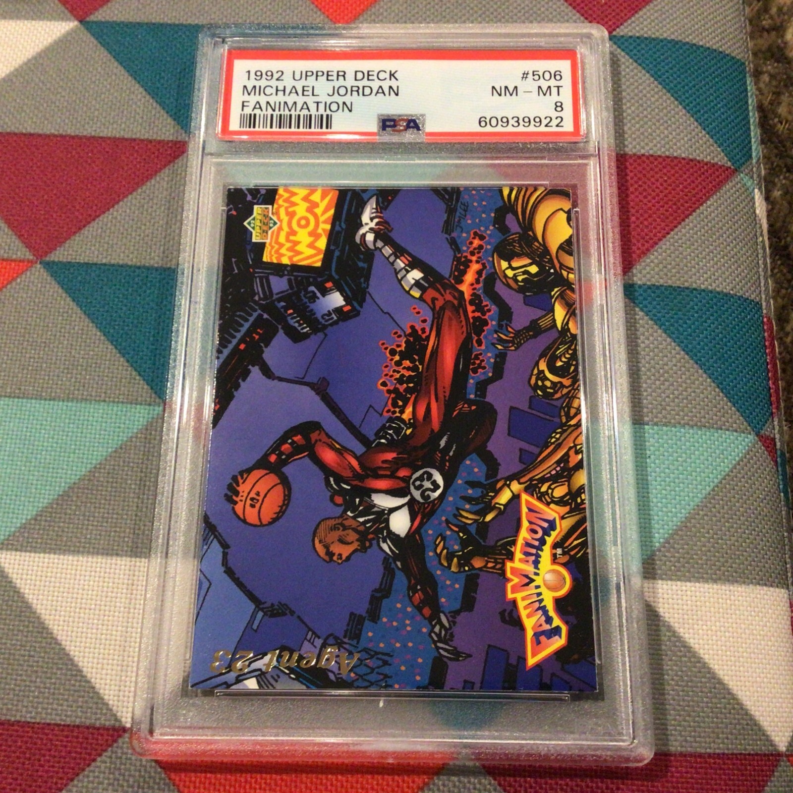 upper deck fanimation michael jordan