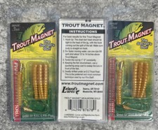 3 Packs Trout Magnet 9pc 1/64oz Mealworm Gold