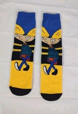 Hey Arnold Crew Length Socks 1 Pair Arnold Cartoon New Without Tags