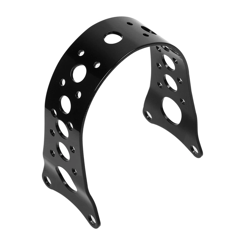 Soporte de horquilla delantera negro brillante rastreador estrecho para Harley Sportster 883 1200 88-17 Foto 3 de 4