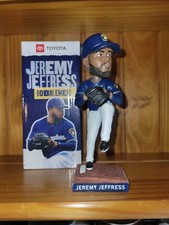 Milwaukee Brewers Jeremy Jeffress 2019 Bobblehead NEW In Box