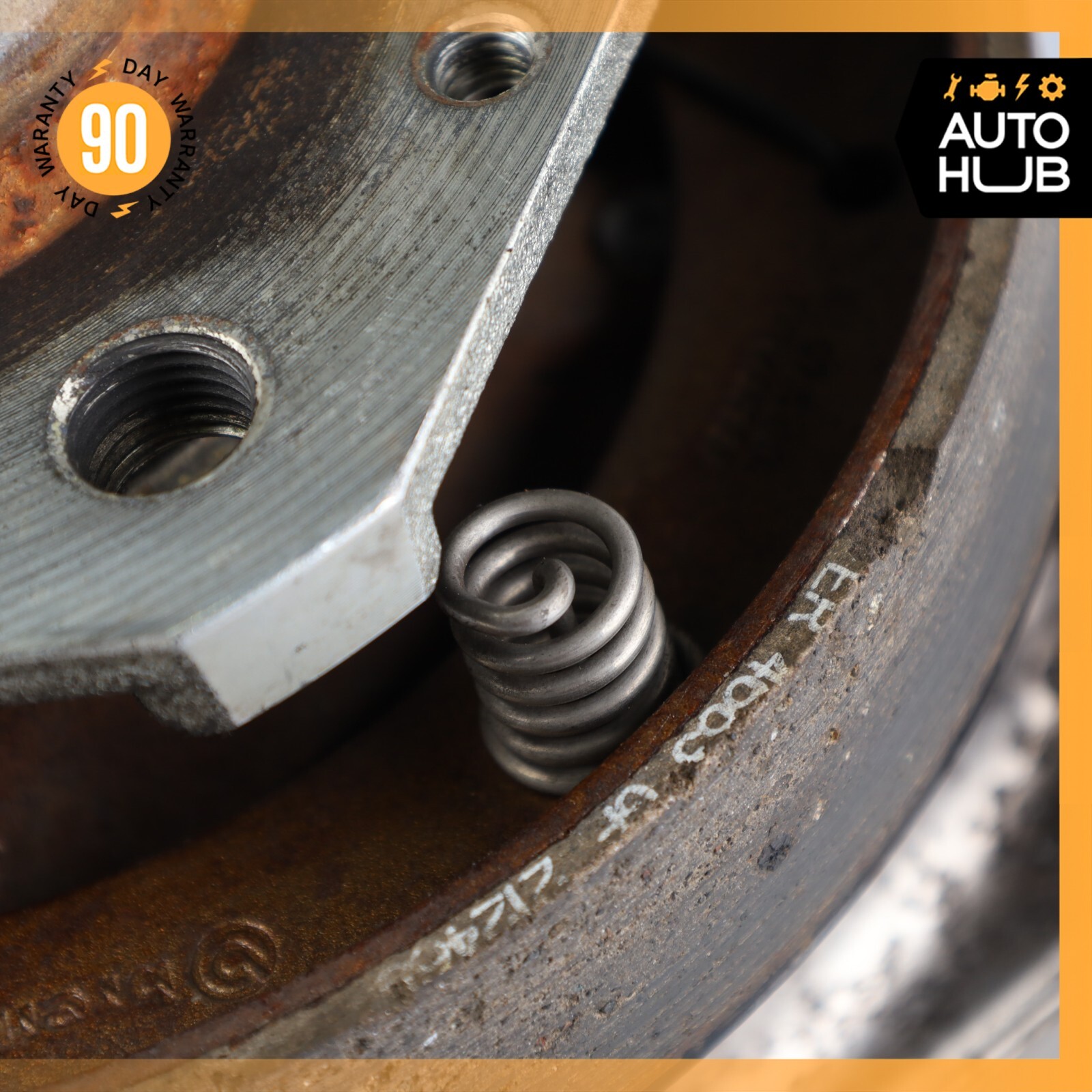 11-19 Maserati GranTurismo S M145 Rear Right Side Spindle Knuckle Hub OEM 28k