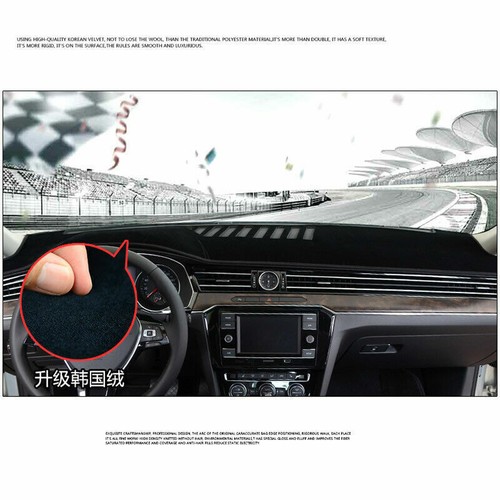 Dashboard Cover Interior Center Console Mat Pad Carpet For Hyundai SantaFe 13-18 - Picture 11 of 16