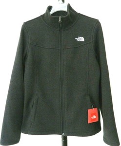 The North Face Women S M Maggy Sweater Full Zip Fleece Jacket Dark Grey Heather Ebay