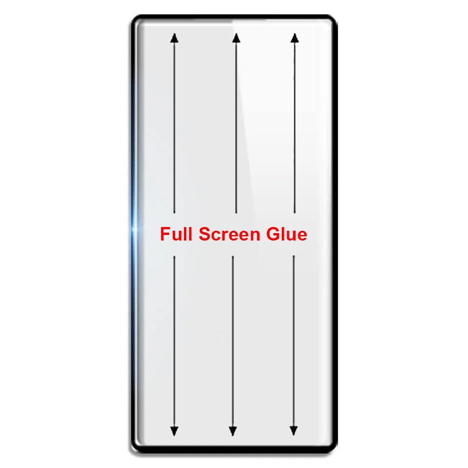 Protector de pantalla de vidrio templado 3D cubierta completa para Samsung Galaxy Note 9 / Note 8 Foto 2 de 4