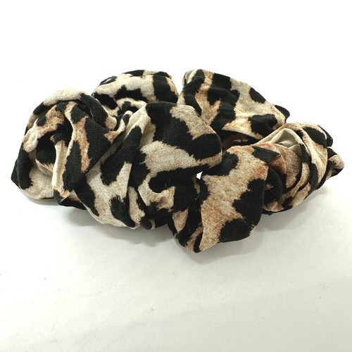 DOLCE&GABBANA Leopard Hair rubber Scrunchie Nylon Brown Unused - Bild 3 von 6
