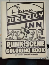 PUNK ROCK NIGHT COLORING BOOK -