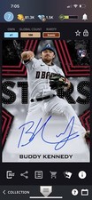Topps BUNT Buddy Kennedy Iconic Baseball Stars Signature /100 DIGITAL CARD