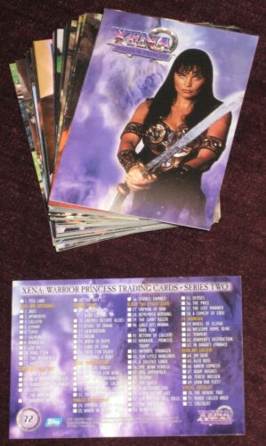 Xena Warrior Princess Topps Series 2 - 72 Card Base Set Free Shipping ! - Picture 1 of 3