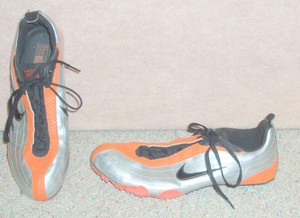 nike orange spikes