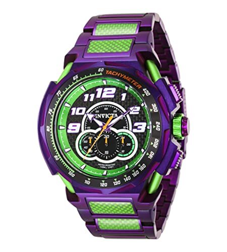 Мужские часы Invicta 43790 S1 Rally с кварцевым хронографом и зеленым циферблатом