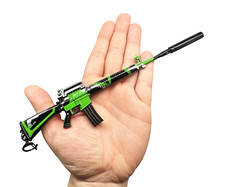 M16A4 Marksman Assault 1:5 Rifle | Keyring Keychain Model Gun  | CSGO PUBG
