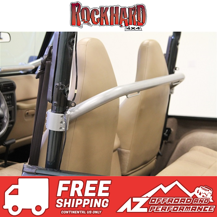 Rock Hard 4X4 Front Seat Straight Across Harness Bar fits 79-86
