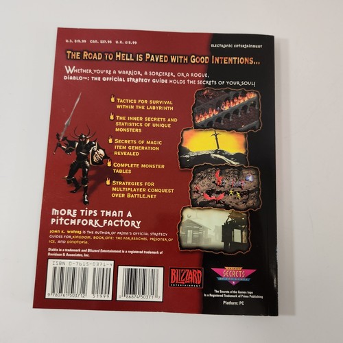 Diablo Strategy Guides II Expansion Set Lord of Destruction Bradygames Books x 3 - Picture 5 of 16