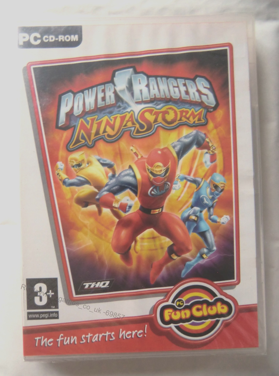 69857 - Power Rangers Ninja Storm [NEW / SEALED] - PC (2003) Windows XP PFC038/D