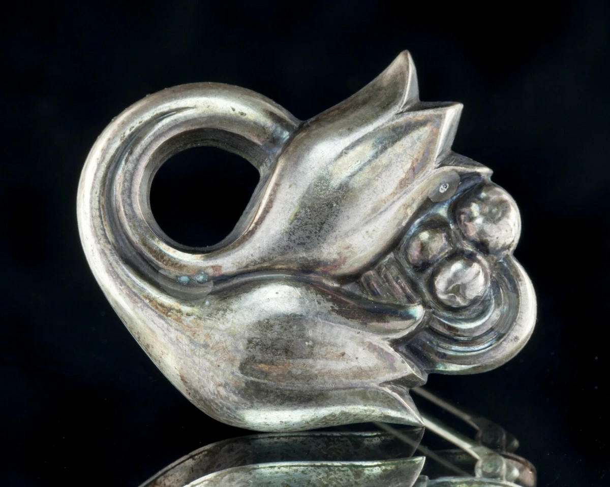 Georg jensen tulip best sale brooch