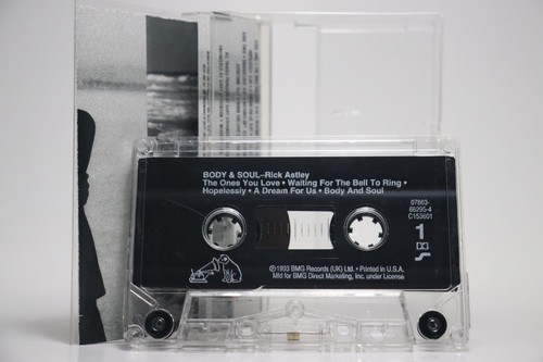 Rick Astley - Body & Soul Vintage Cassette Tape 80's Brit Pop BMG Records - Picture 5 of 6