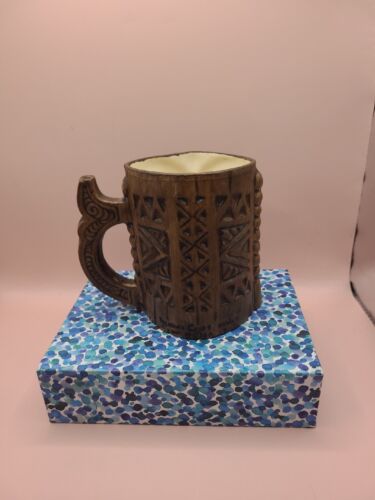 1960 Treasure Craft Hawaii Tiki Mug, Used, Good Condition - Picture 3 of 10