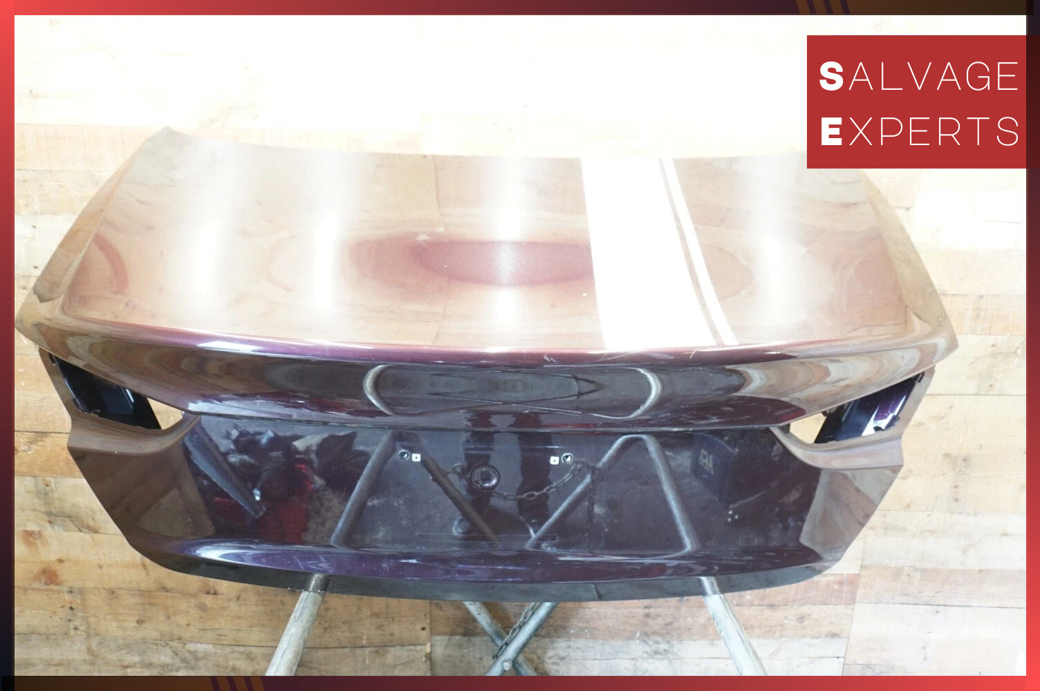 2014–2024 Maserati Quattroporte Rear Trunk Deck Lid Cover Panel Burgundy OEM