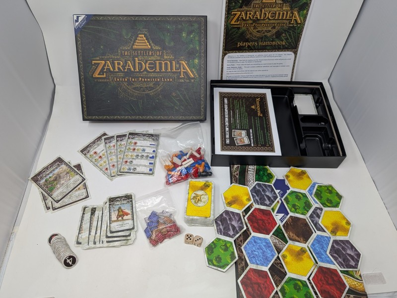 The Settlers of Zarahemla Board Game LDS Book Of Mormon Game COMPLETE