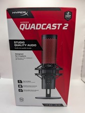 New HyperX QuadCast 2 Multi-Pattern USB Microphone QDC002