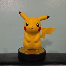 Pikachu Nintendo Amiibo Figure Super Smash Bros. Series - Loose