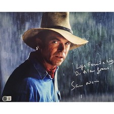 Sam Neill Signed Photo #1 (11x14) w/ Character and Quote